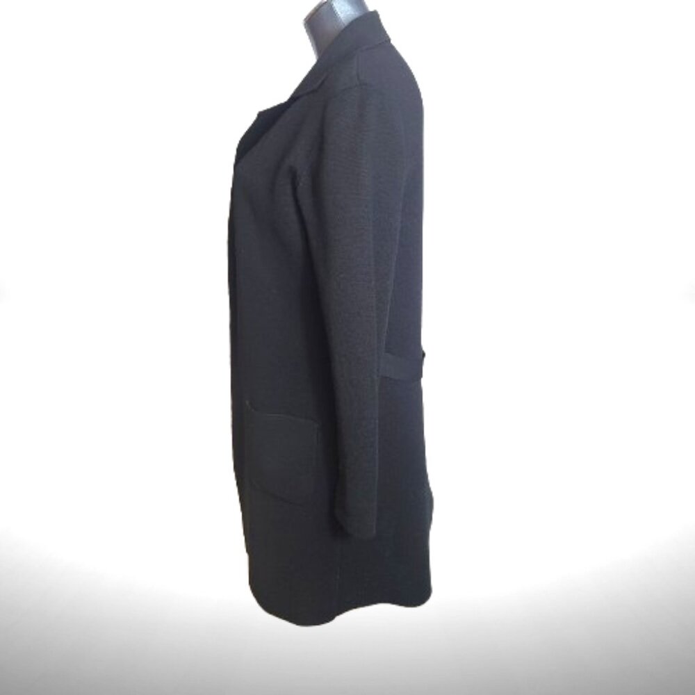 Marc Jacobs Black Knit Coatigan / Long Cardigan – Size 6 - Picture 11 of 13